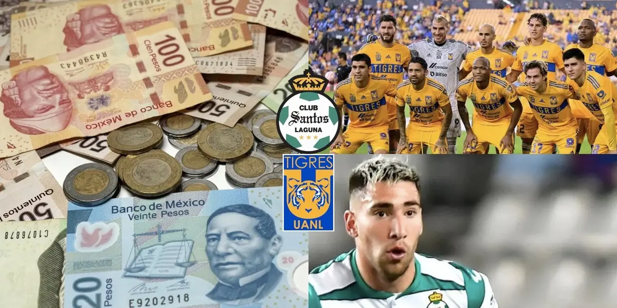 Se cansó de ganar miserias en Santos, destapan el salario de Gorriarán en Tigres