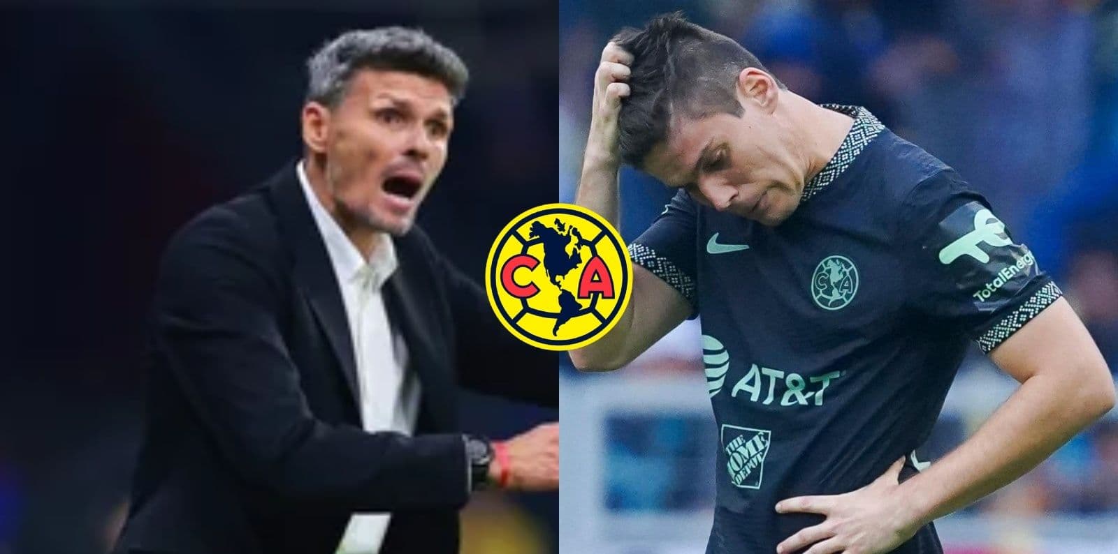 Fernando Ortiz exhibe a uno de sus jugadores extranjeros, Jorge Meré, en pleno América vs Pumas.