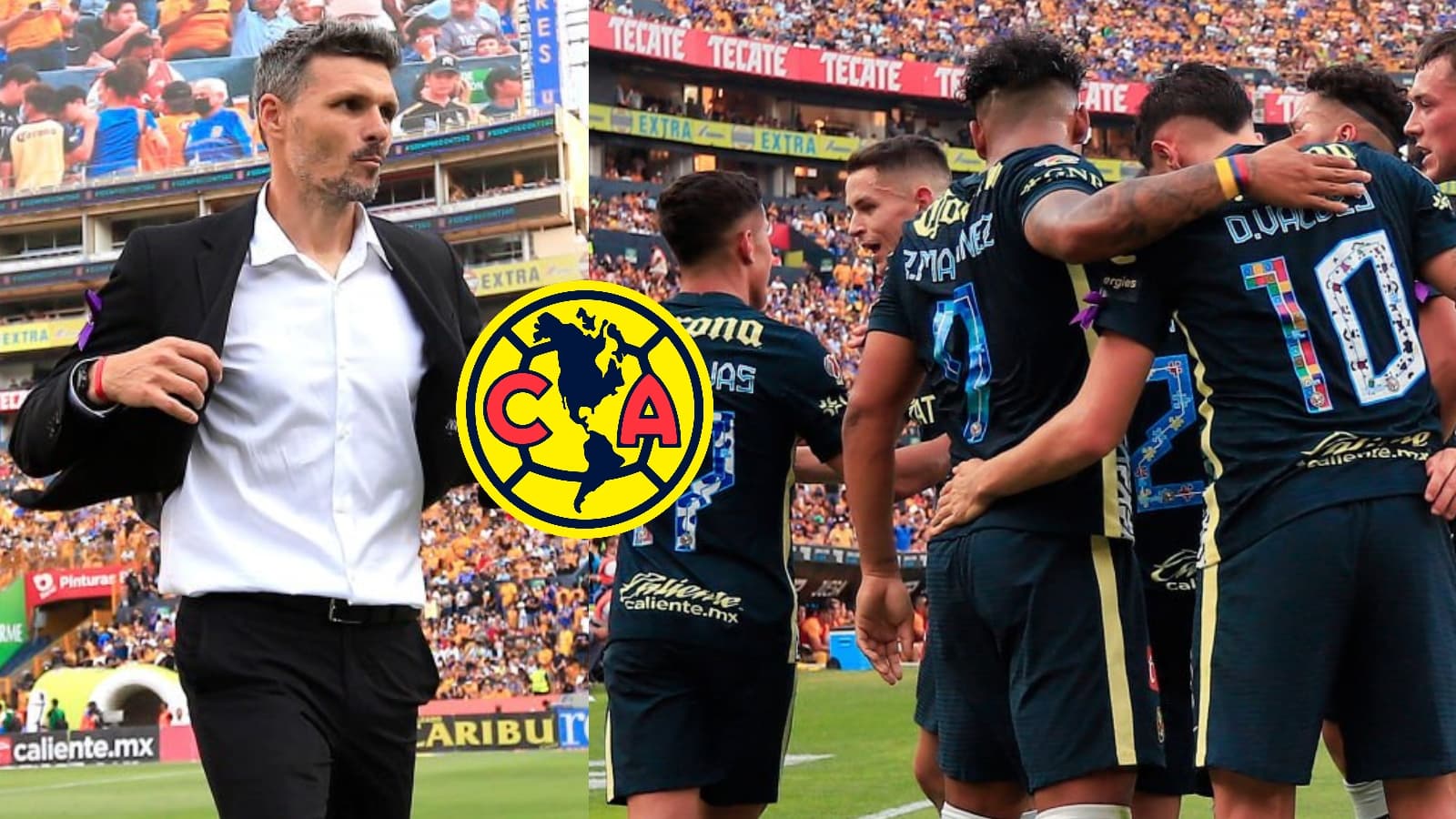 Fernando Ortiz no se contuvo y expresó su malestar ante uno de los jugadores que no estuvo a la altura del América ante Tigres