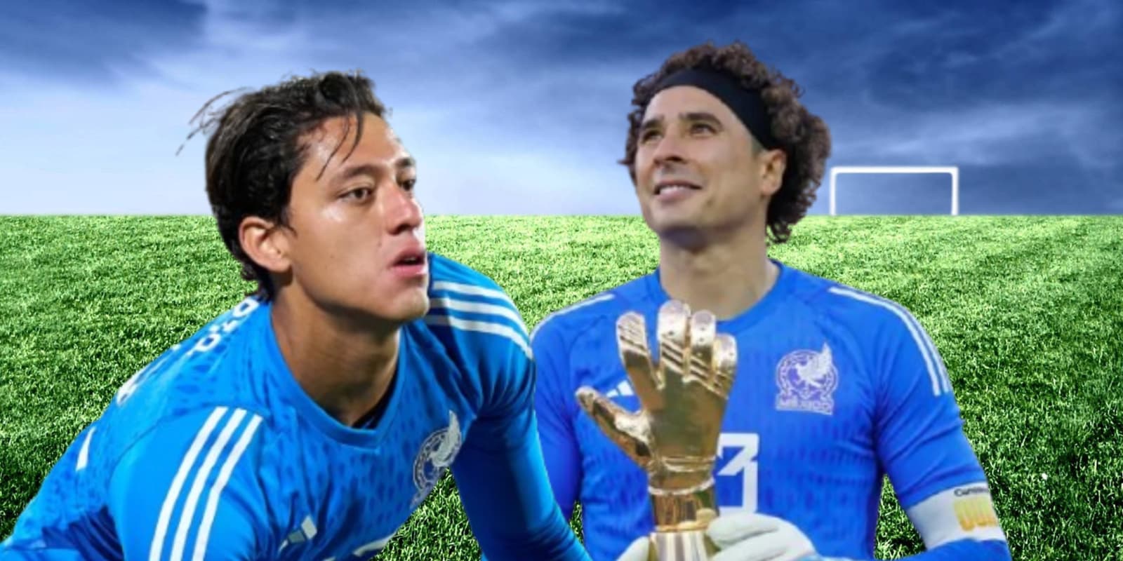 Fernando Tapia junto a Guillermo Ochoa / FOTO 90 MIN
