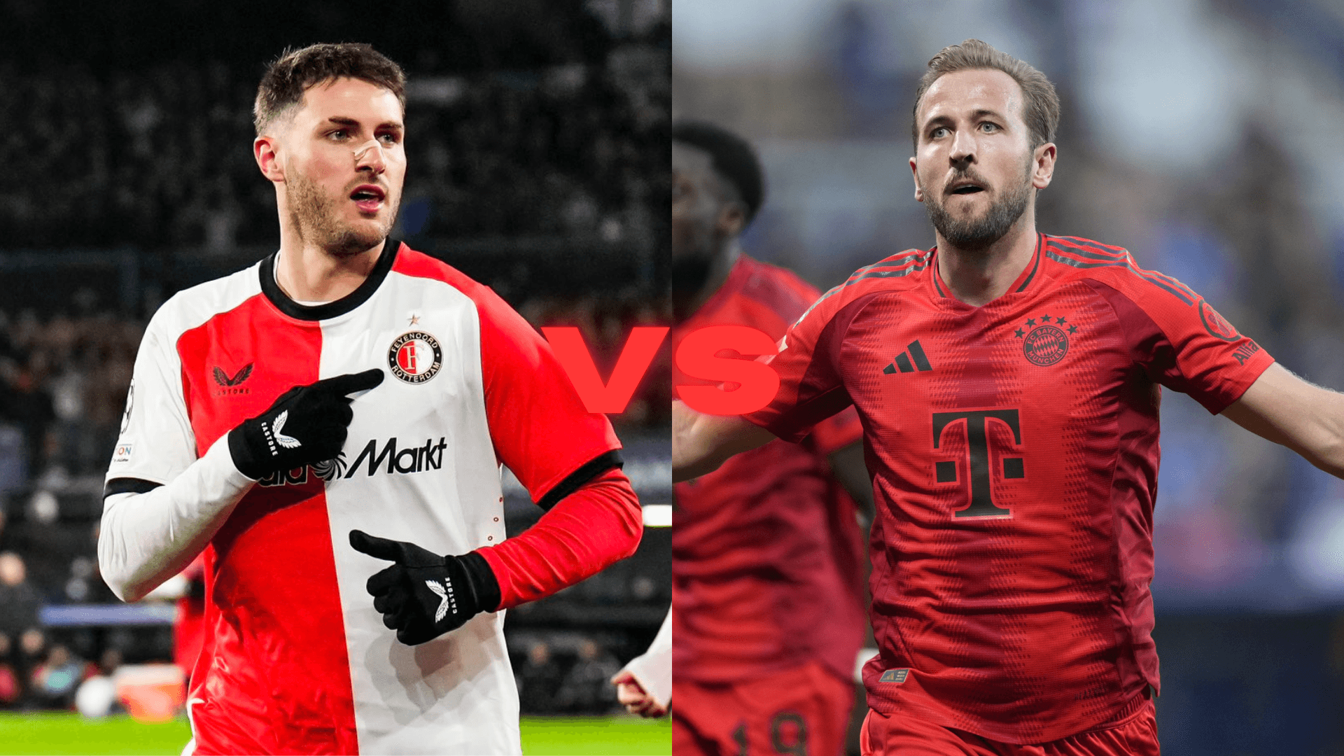 Feyenoord vs Bayern Múnich | Fotos: @Feyenoord y @FCBayern