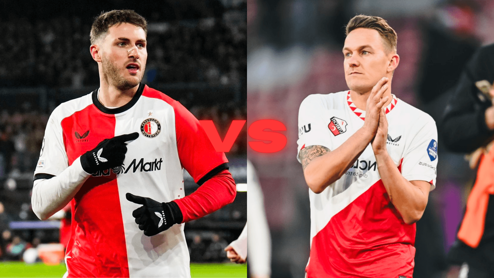 Feyenoord vs Utrecht | Fotos: @Feyenoord y @FCUtrecht