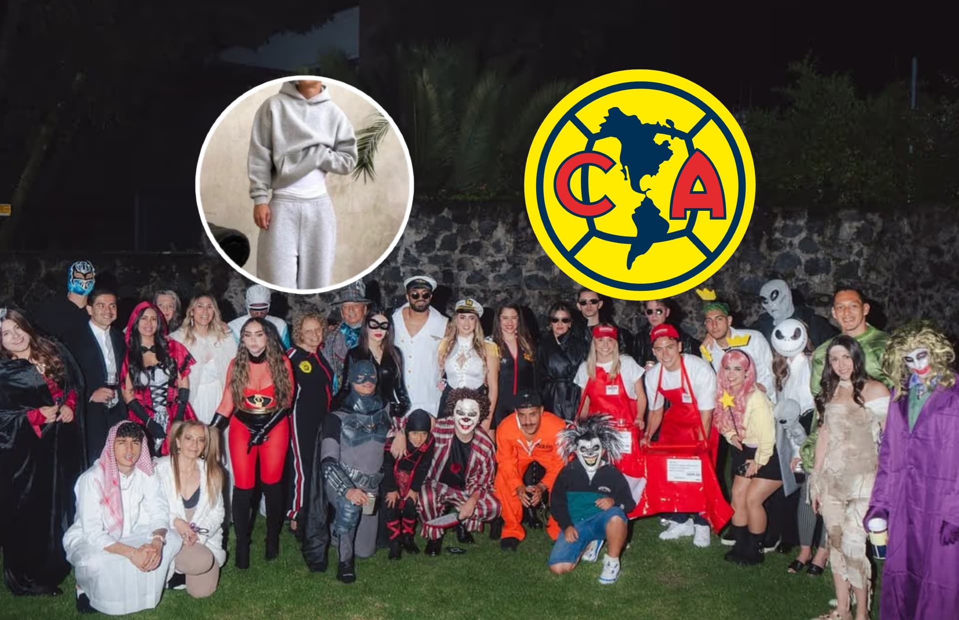 Fiesta de disfraces/Foto TUDN.