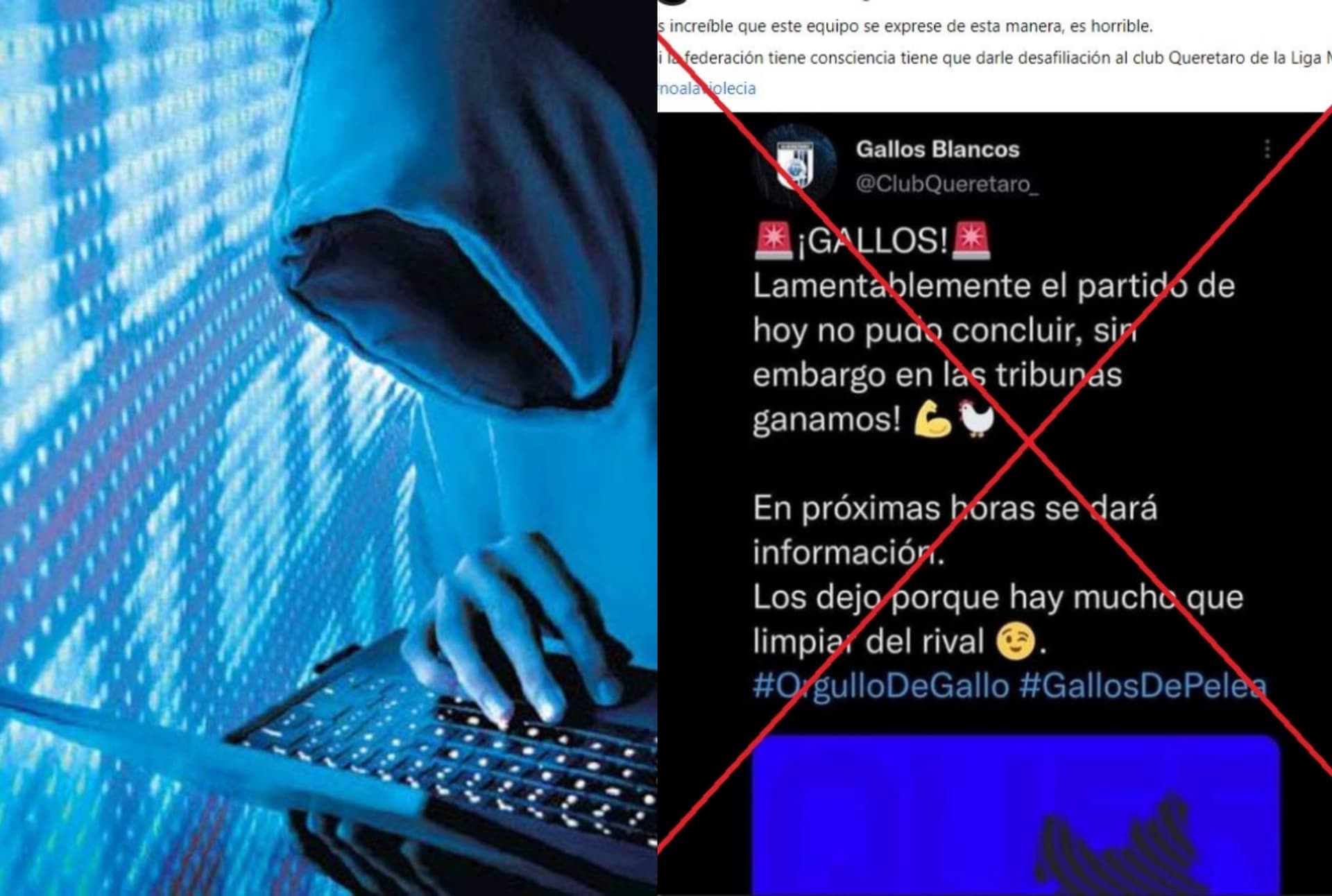 Filtran la campaña de propaganda en contra de Gallos Blancos.