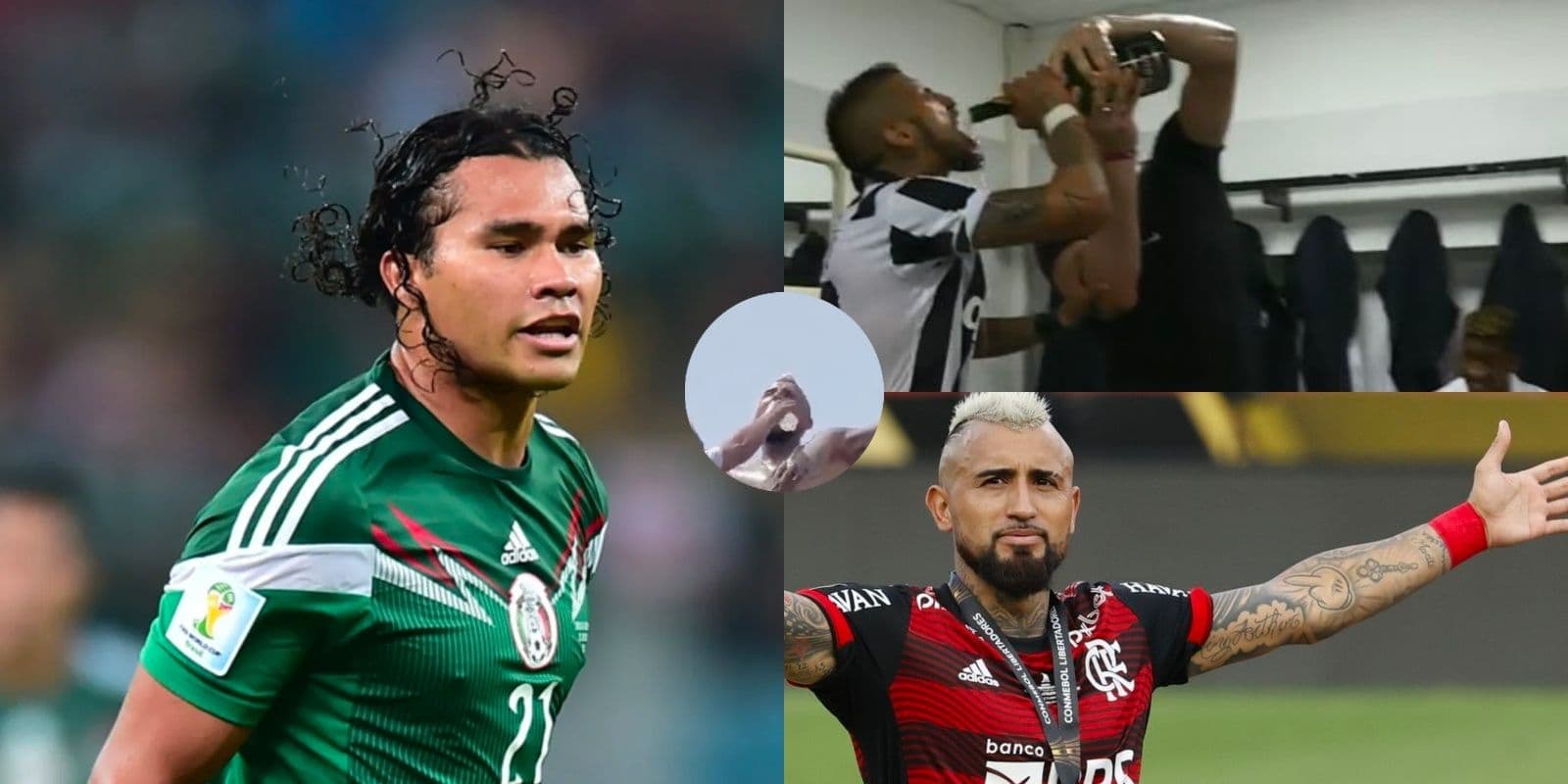 Filtran penosas imágenes de Arturo Vidal, muy al estilo del Gullit Peña