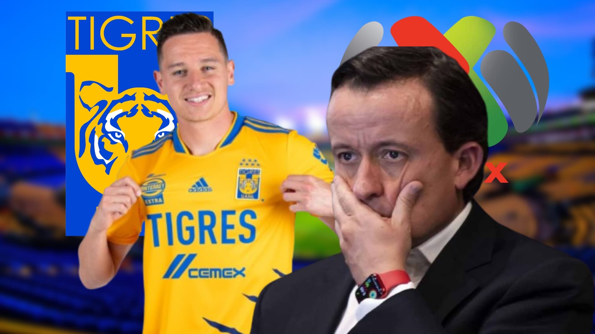 Florian Thauvin y Mikel Arriola / Foto: Tigres