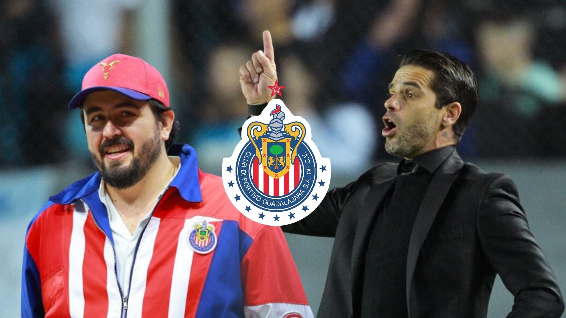 Foto: Amaury Vergara y Fernando Gago en Chivas