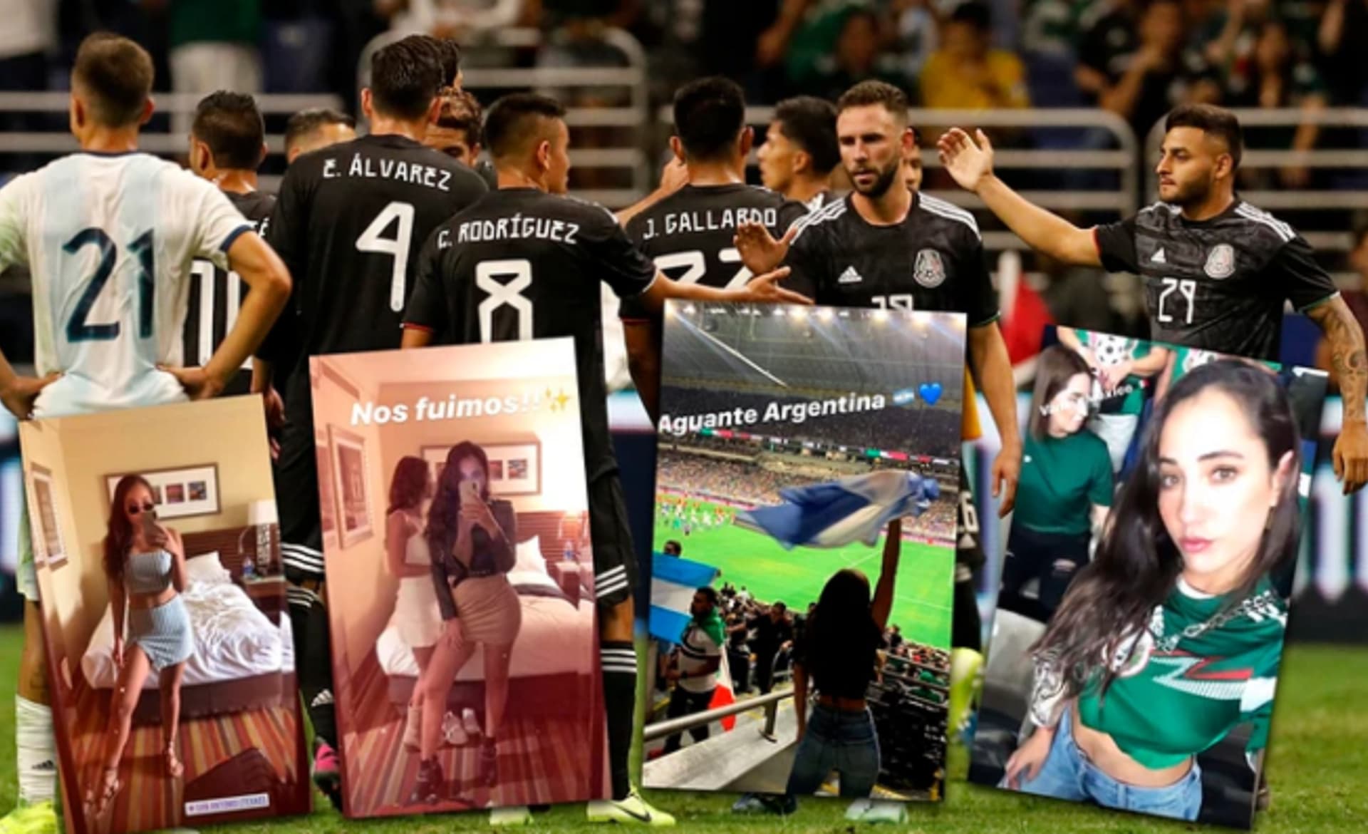 Foto de Mujeres que estuvieron involucradas en una fiesta en 2018 (Fuente: Infobae)
