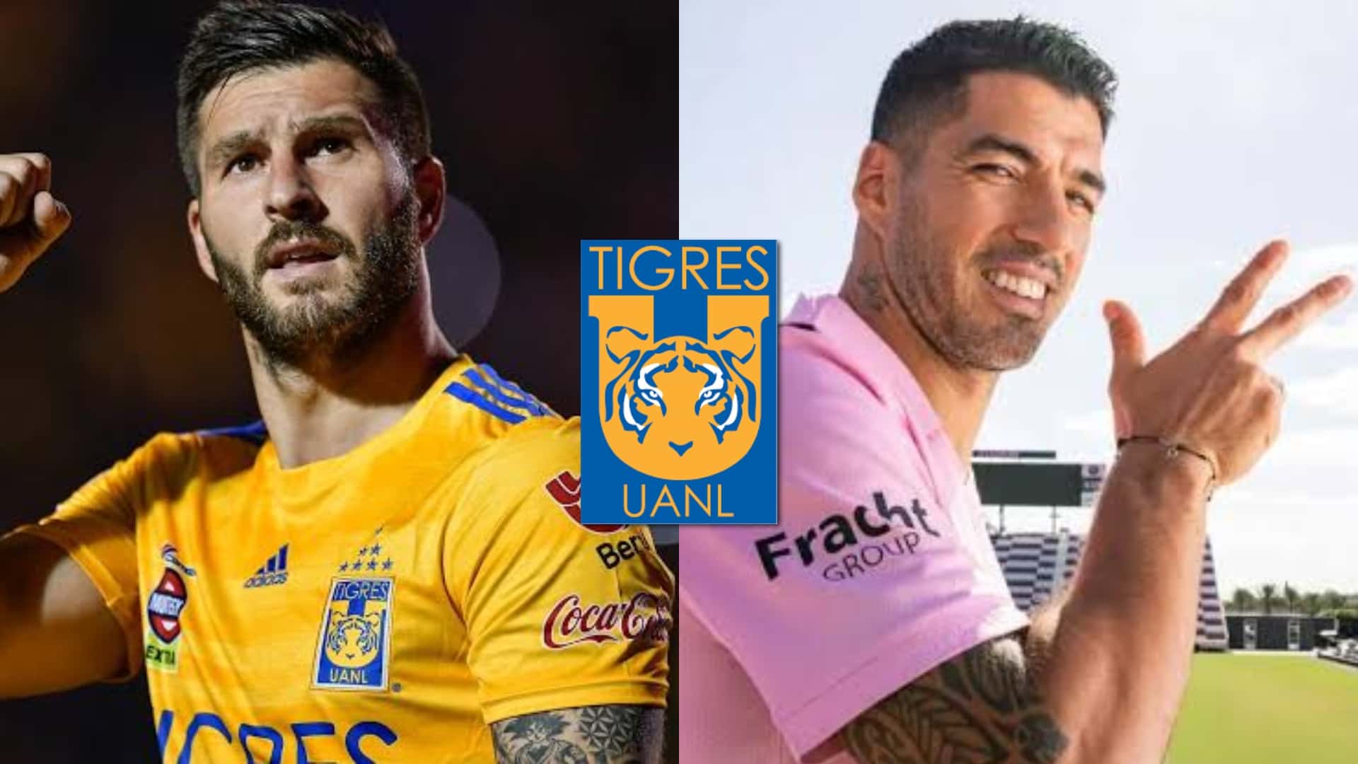 Foto: Eurosport y RPP / André-Pierre Gignac y Luis Suárez.