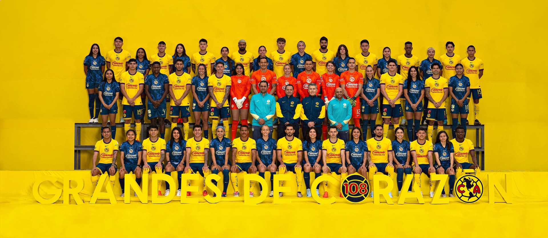Foto oficial del Club América (Foto: Mexsport)