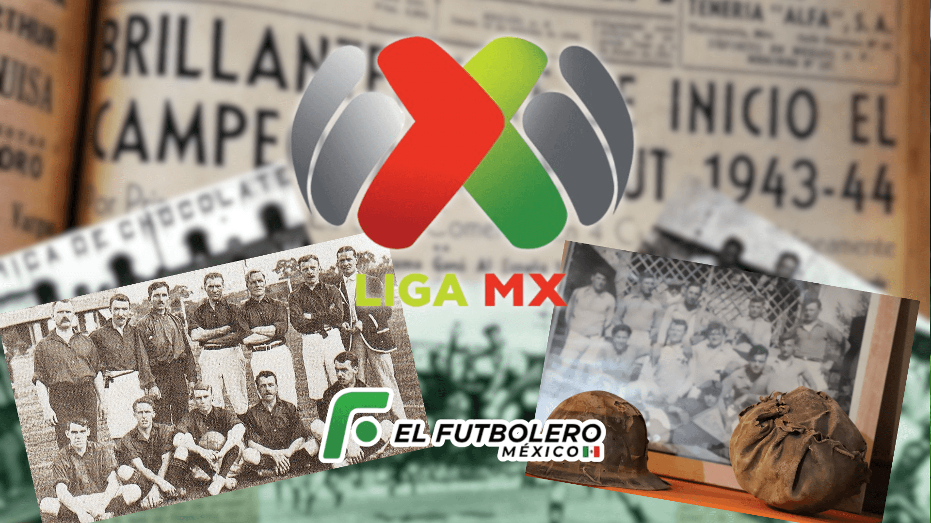 Fotografías de los primeros partidos de fútbol en México. | Foto: ESPN, Esto.