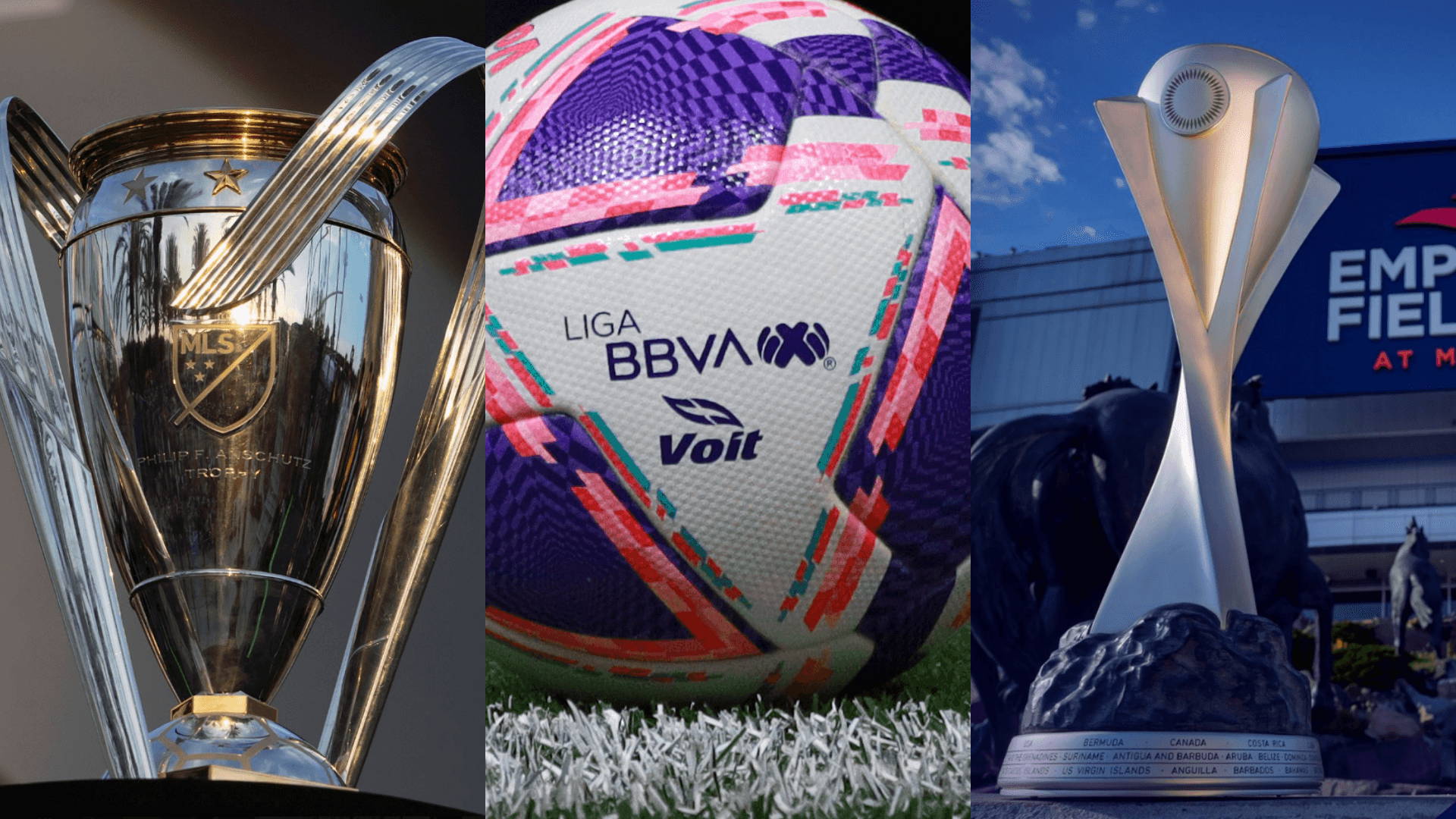 Fotos: @MLS, @LigaBBVAMX y @CNationsLeague