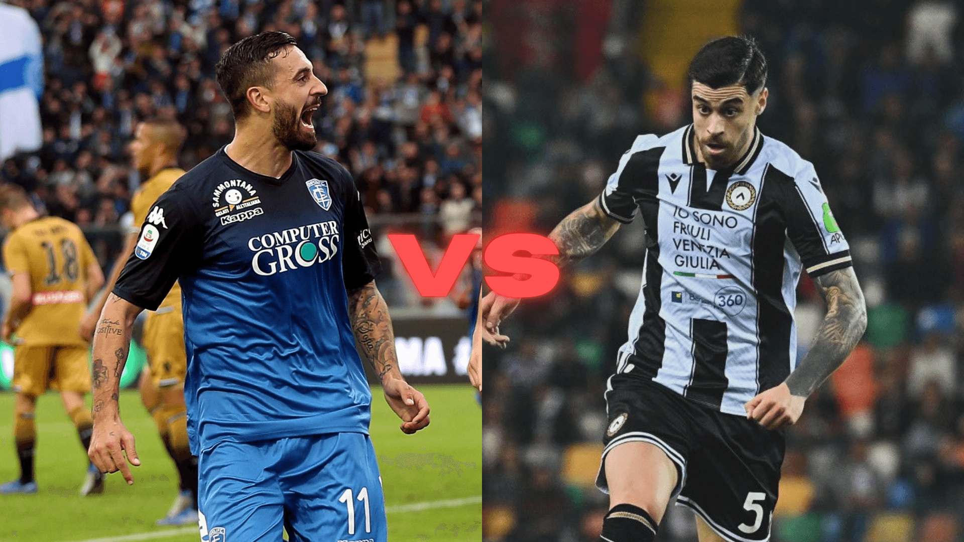 Fotos: X oficiales de @EmpoliFC y @Udinese_1896