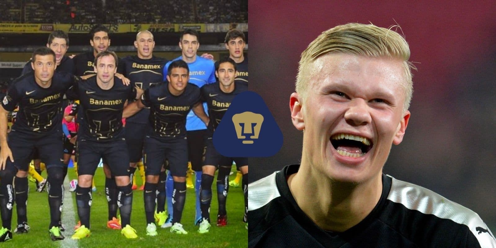Fracasó en Pumas ahora se hace viral por compararse con Halaand.