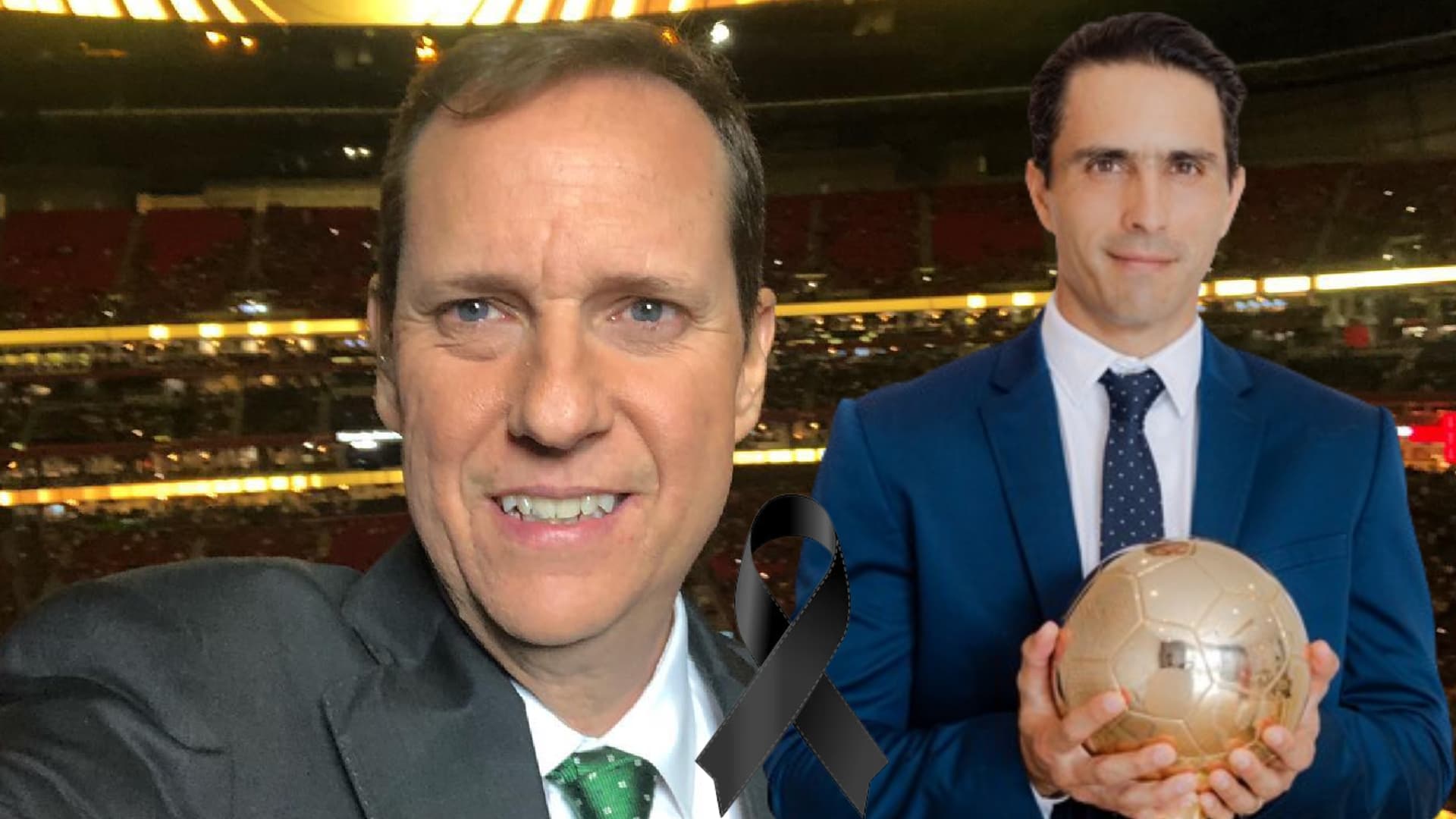 Francisco Villa, Aldo De Nigris y Moño de luto&/ Foto: Infobae