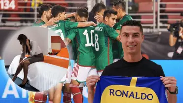 Fue sancionado por meter mujeres al hotel, pero ahora Alexis Vega presume la playera de Cristiano Ronaldo