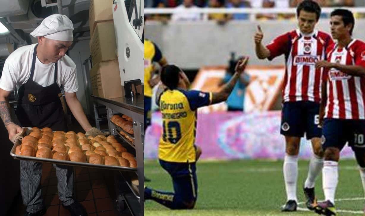 Fue uno de los goleadores de Chivas en los clásicos nacionales, humilló al América, le hizo seis goles en los clásicos. Ahora vende pan.