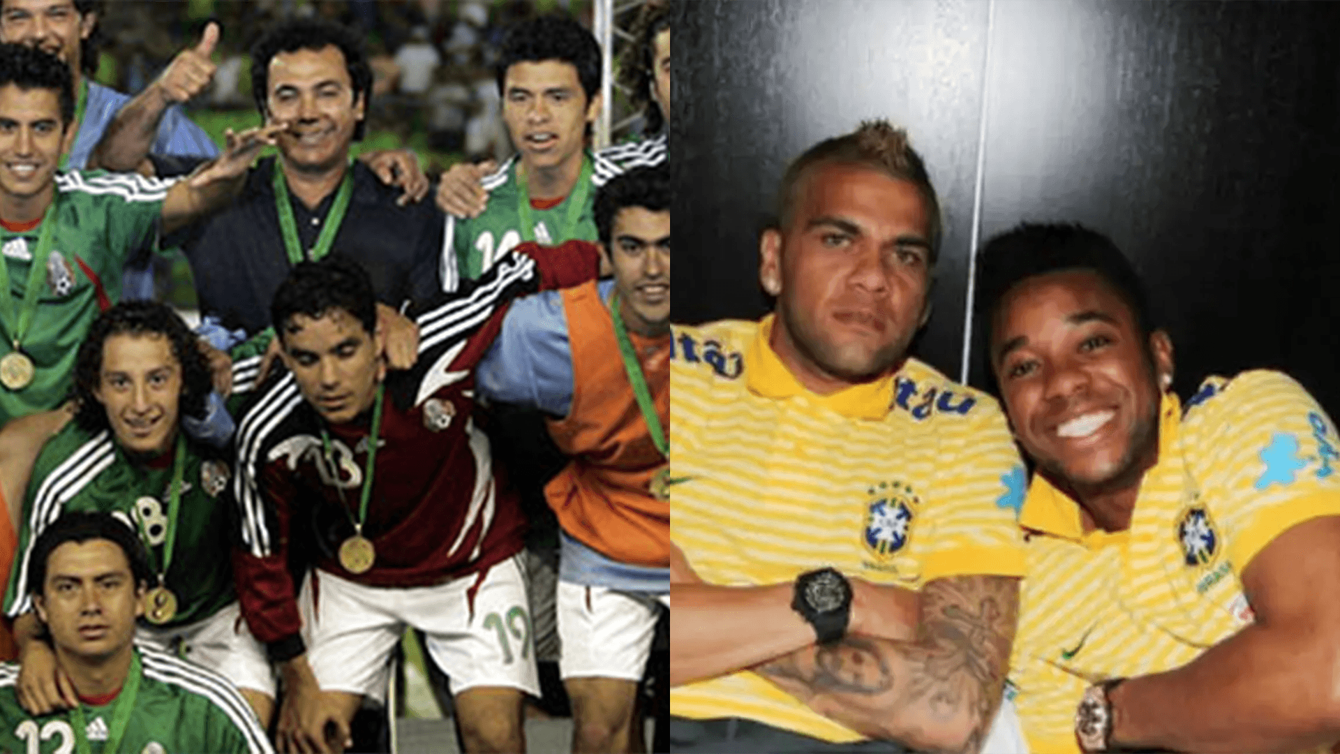 Futbolista mexicano promesa "bailó" a la Brasil de Robinho y Álves / Foto: Especial