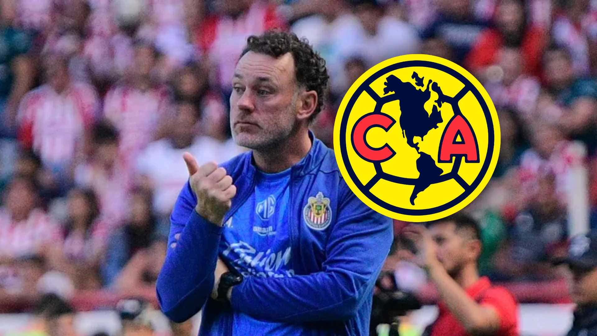 Gabriel Milito dirigiendo a Chivas