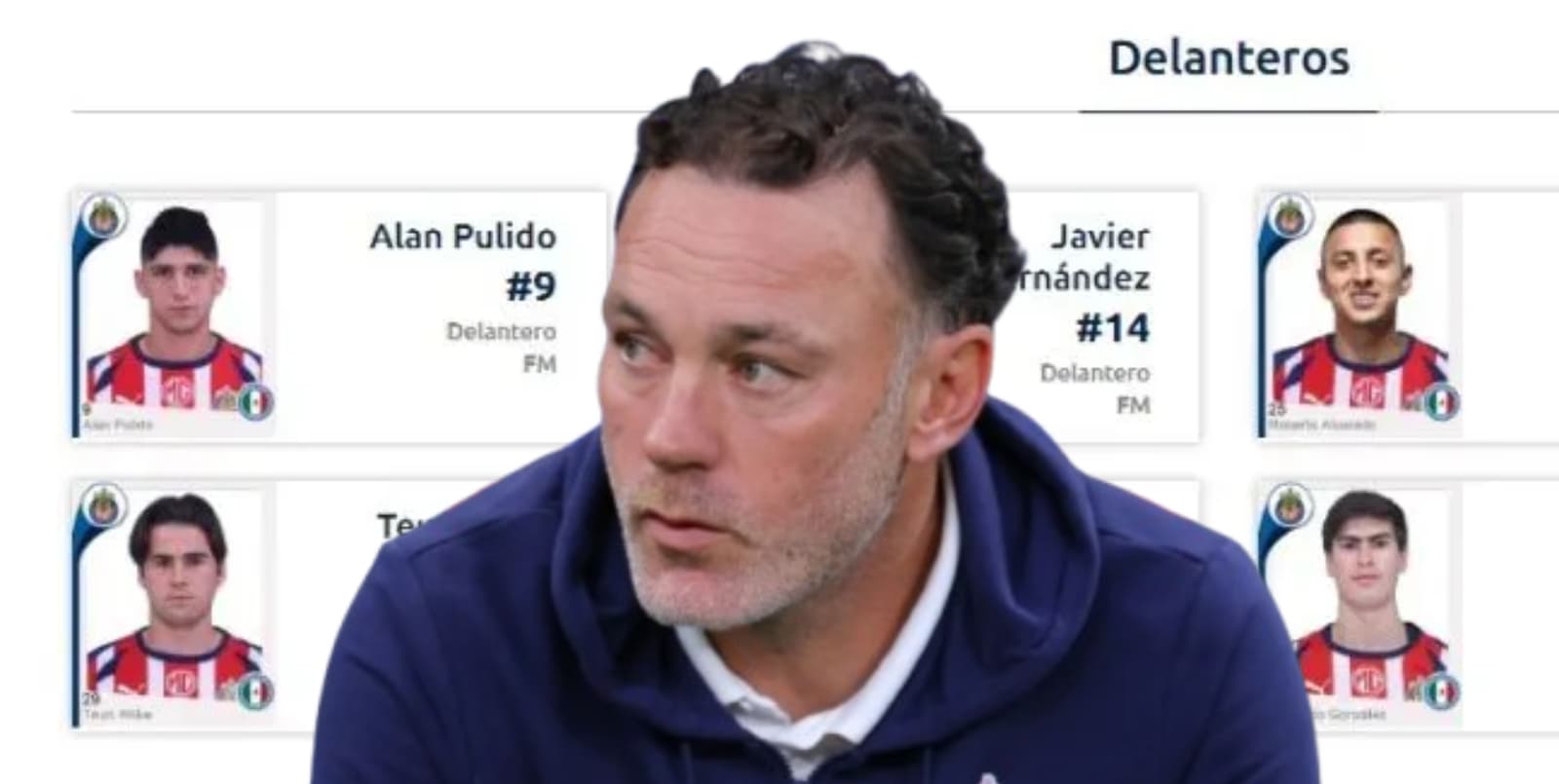 Gabriel Milito junto a la convocatoria de Chivas / FOTO EL INFORMADOR