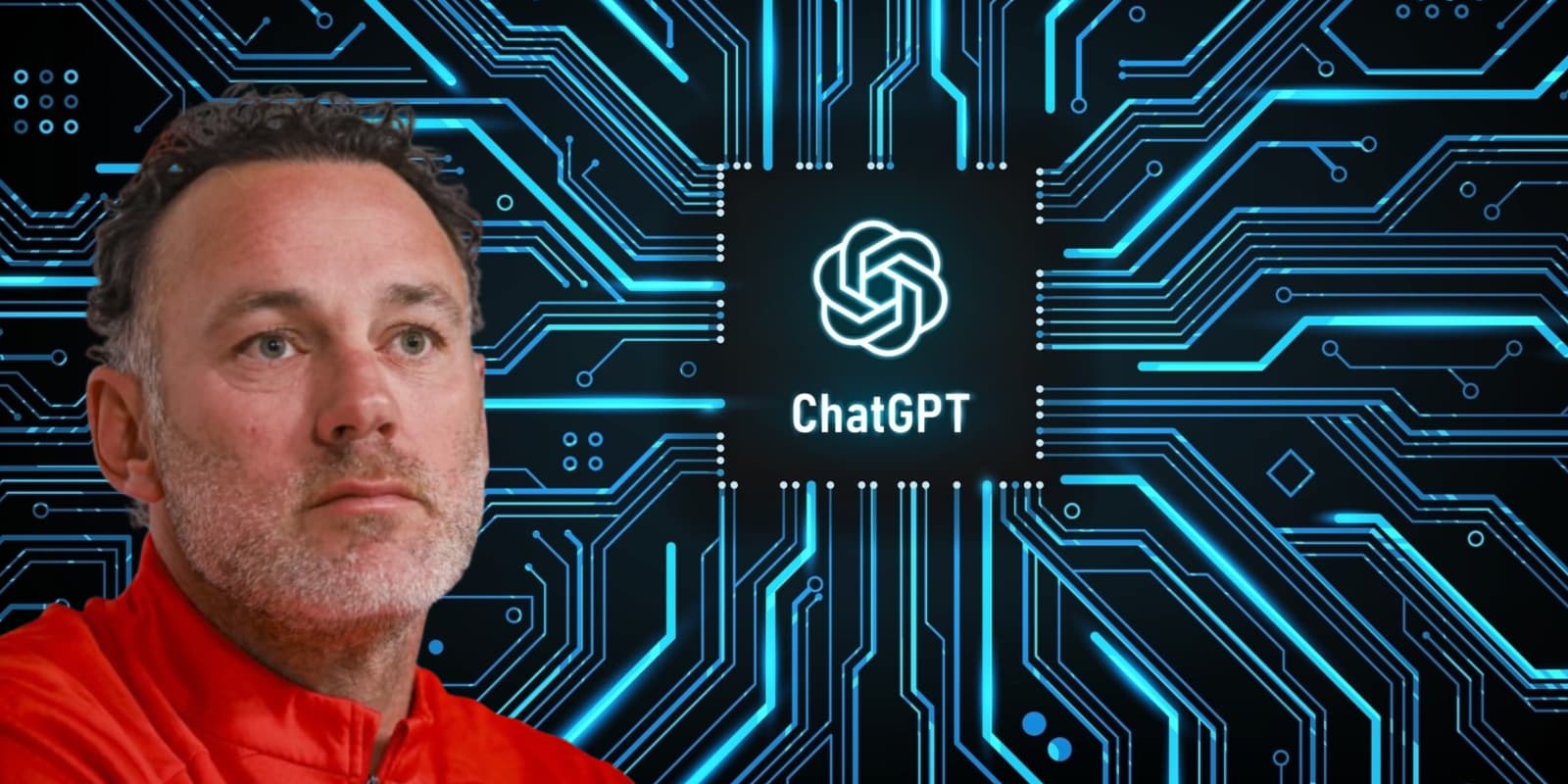 Gabriel Milito junto al logo de ChatGPT / FOTO DIARIO AS