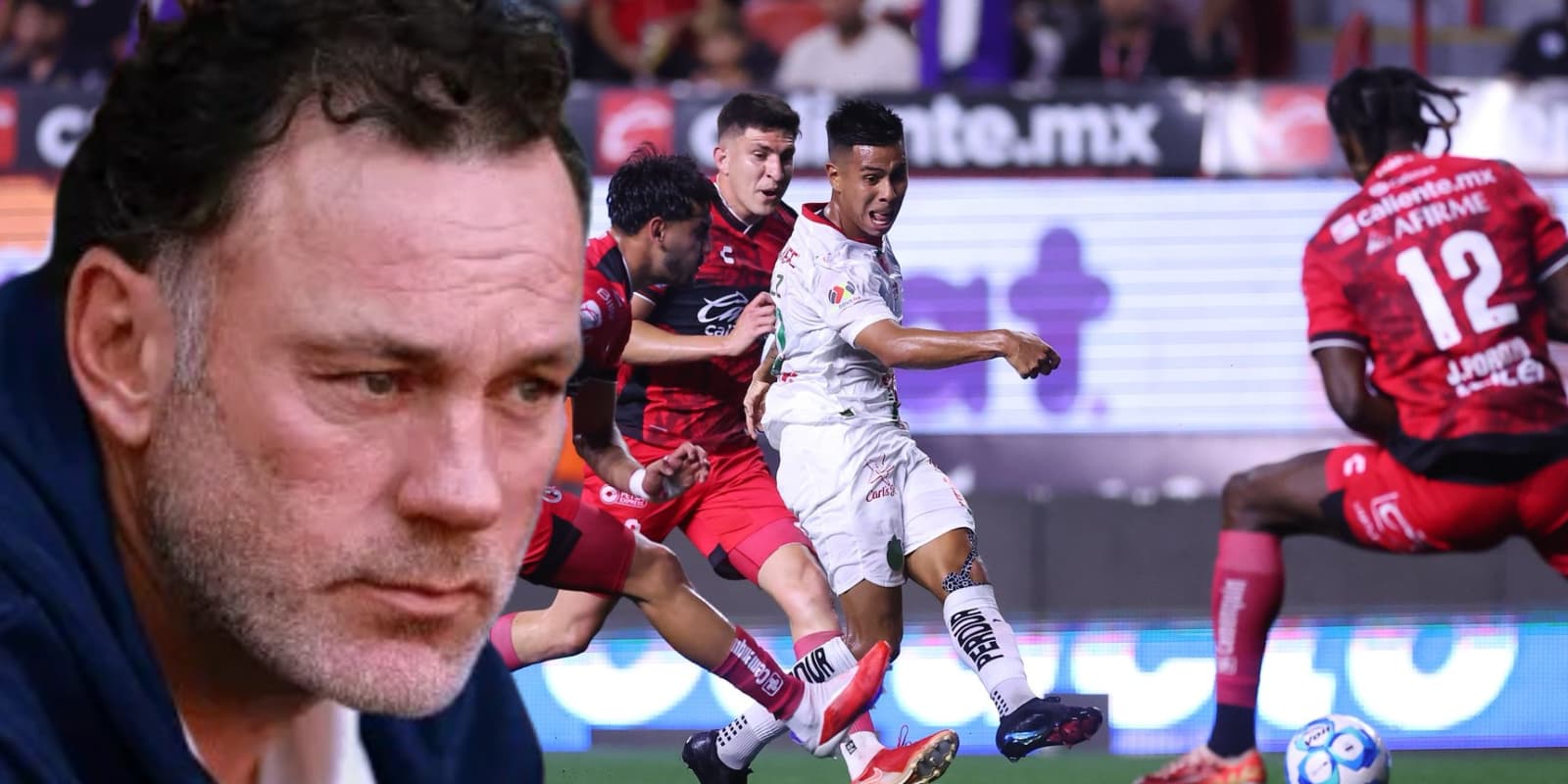 Gabriel Milito realizó sus cambios en el medio tiempo y terminó por exhibir a un futbolista sacándolo del partido