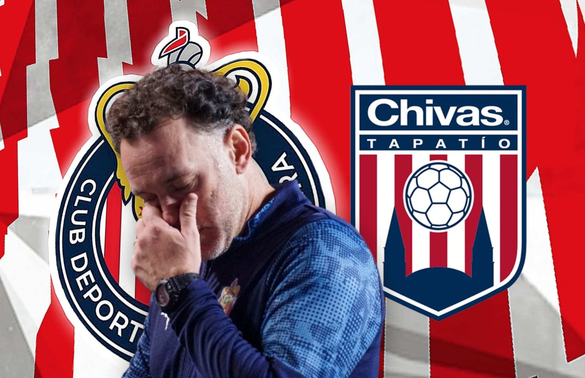 Gabriel Milito y escudo de Chivas y Tapatío/ Foto Chiva Portadas.
