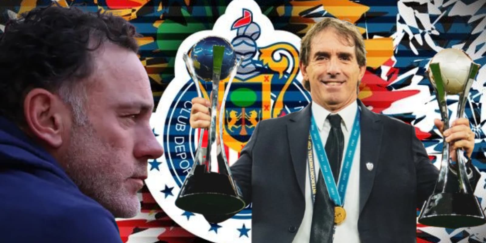 Gabriel Milito y Guillermo Almada / FOTO POSTA DEPORTES