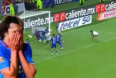Gastón Silva anota el 2 a 1 en el Cruz Azul vs Puebla