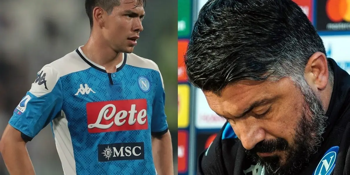 Gennaro Gattuso le hizo la vida imposible a Hirving Lozano cuando estuvo en el Napoli, ahora el destino se la cobra y terminaría en la segunda división