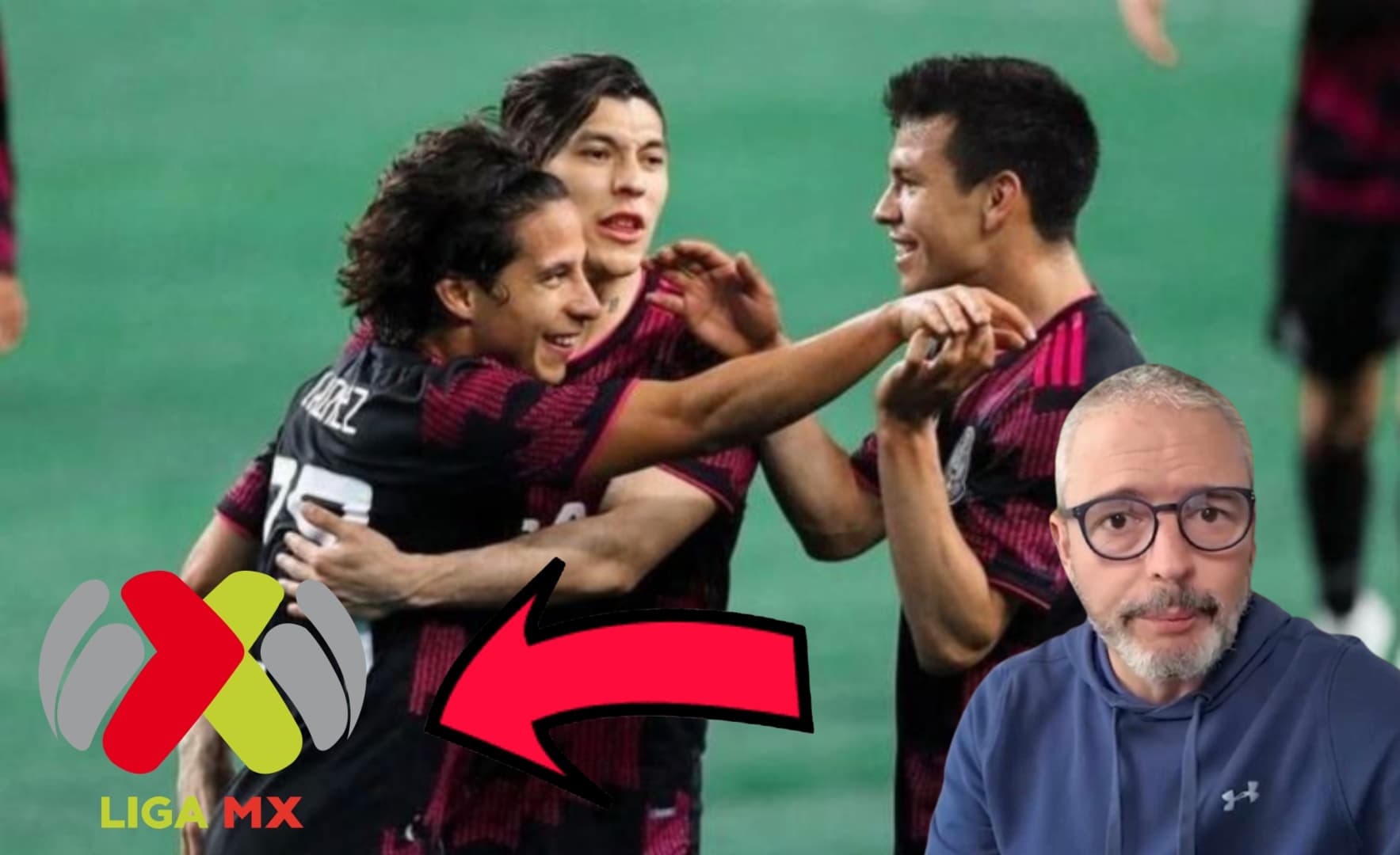 Gerardo Artega, Diego Lainez y Jorge Sánchez son los jugadores que abonaron Europa recientemente.