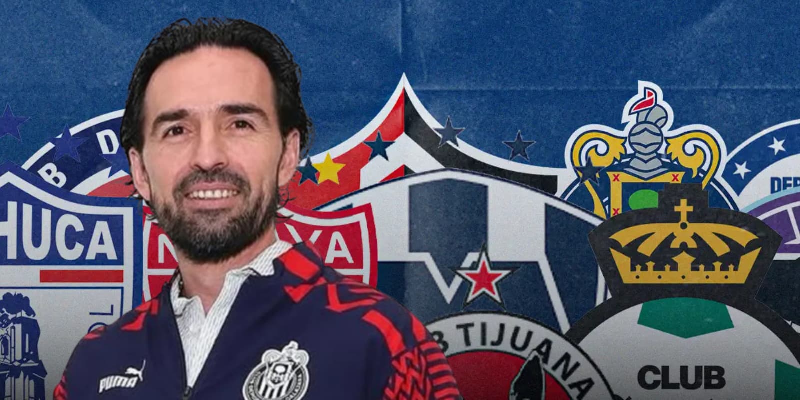 Gerardo Espinoza junto a clubes de la Liga MX / FOTO SOY FÚTBOL