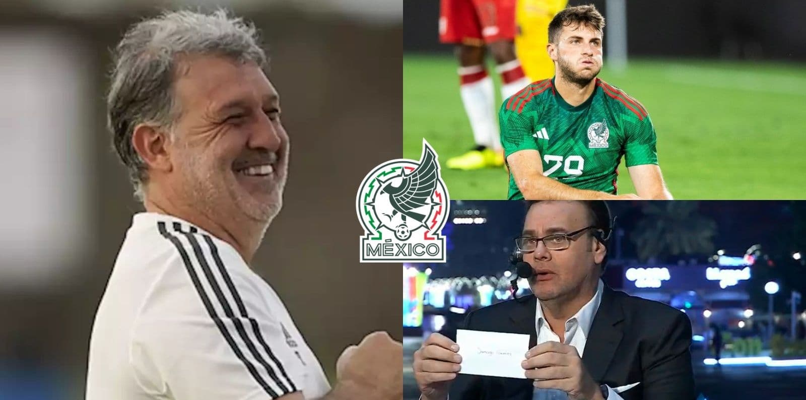 Gerardo Martino le truncó la carrera uno de los mejores jugadores de México en la actualidad, Santi Giménez.