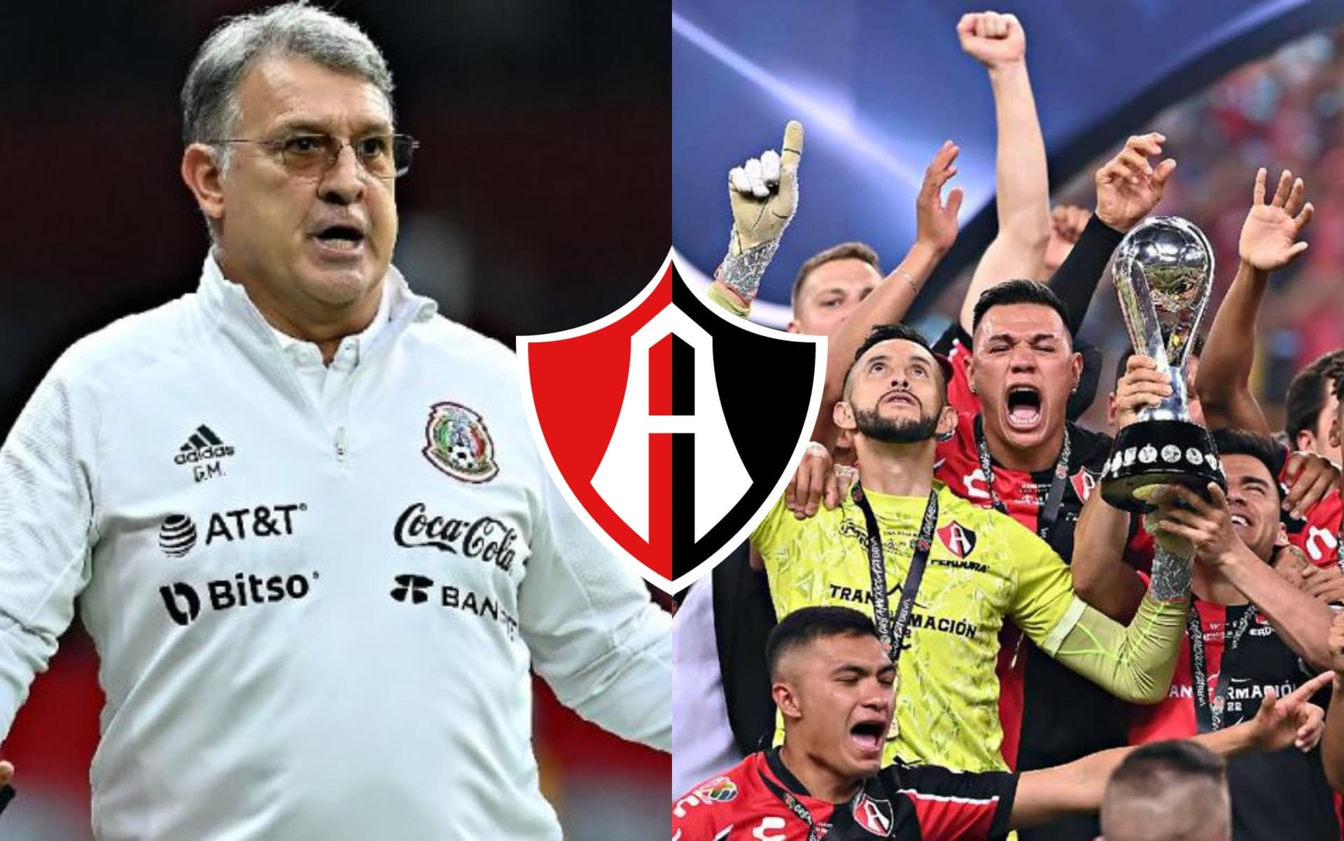 Gerardo Martino no ha llamado a jugadores del Atlas a pesar de ser el bicampeón de la Liga MX.