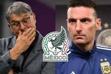 Gerardo Martino no tiene descargo y destapan lo que habló con Scaloni tras la derrota de México 