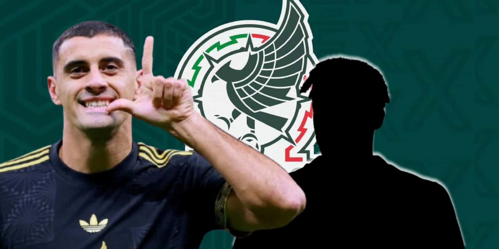Germán Berterame junto a futbolista incógnito / FOTO OLÉ