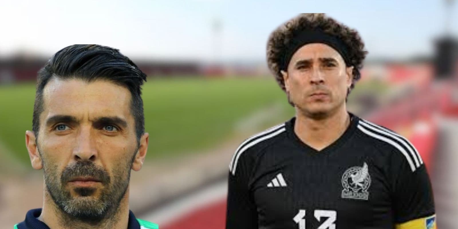 Gianluigi Buffon y Guillermo Ochoa (Fuente: Diario Récord);