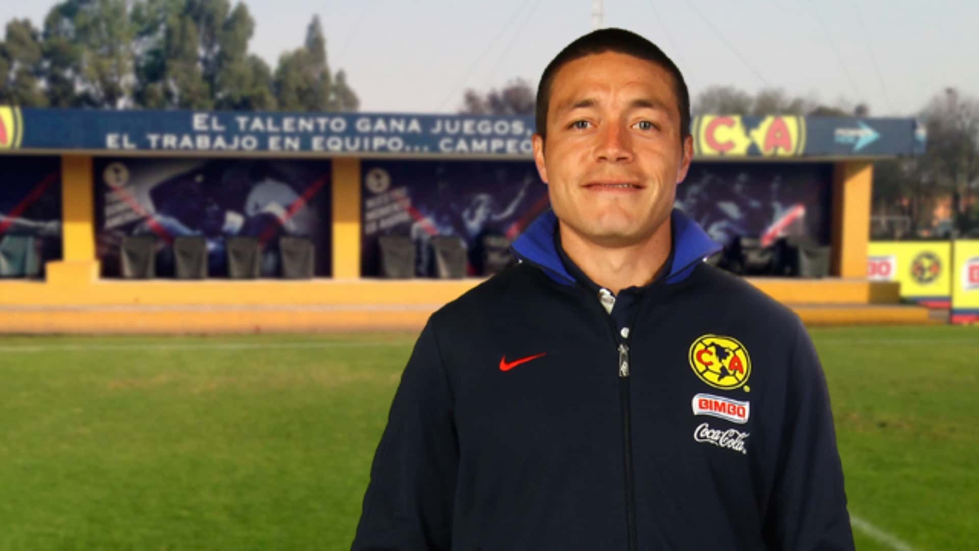 Giber Becerra en América. FOTO: Club América