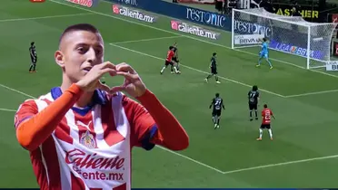 Gol de Roberto Alvarado ante los Gallos de Querétaro / Claro Sports