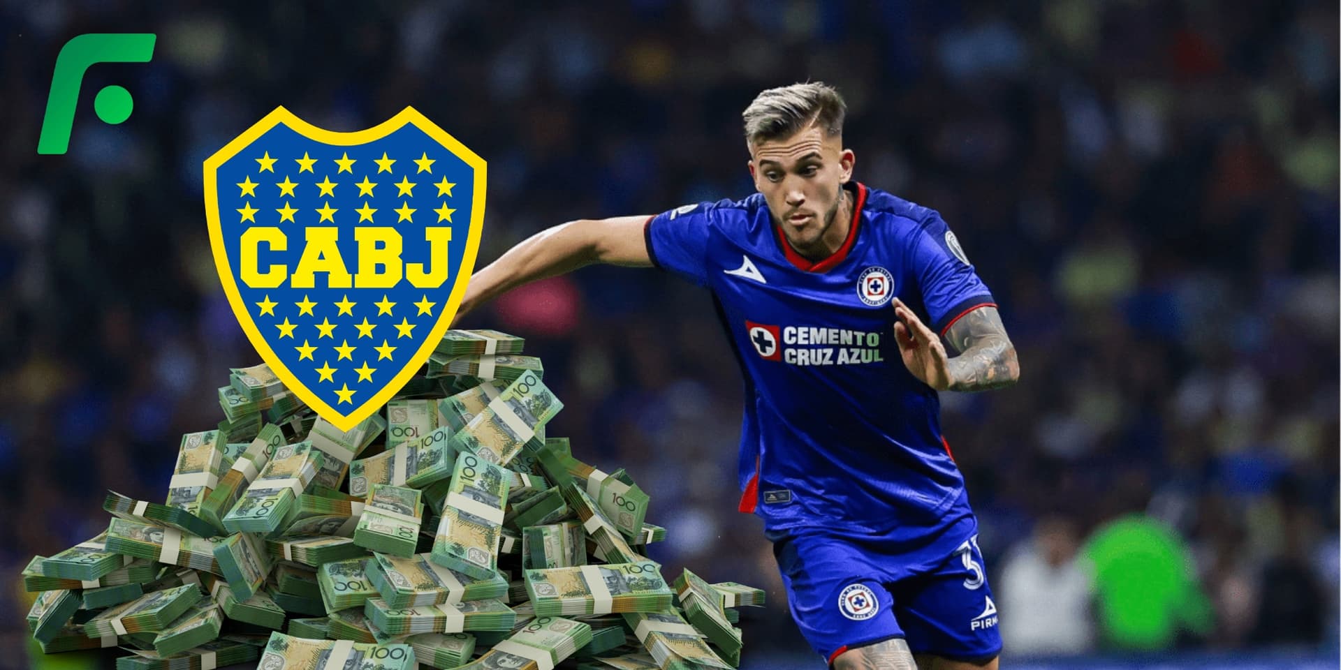 Gonzalo Piovi en Cruz Azul (Fuente: MEXSPORT)