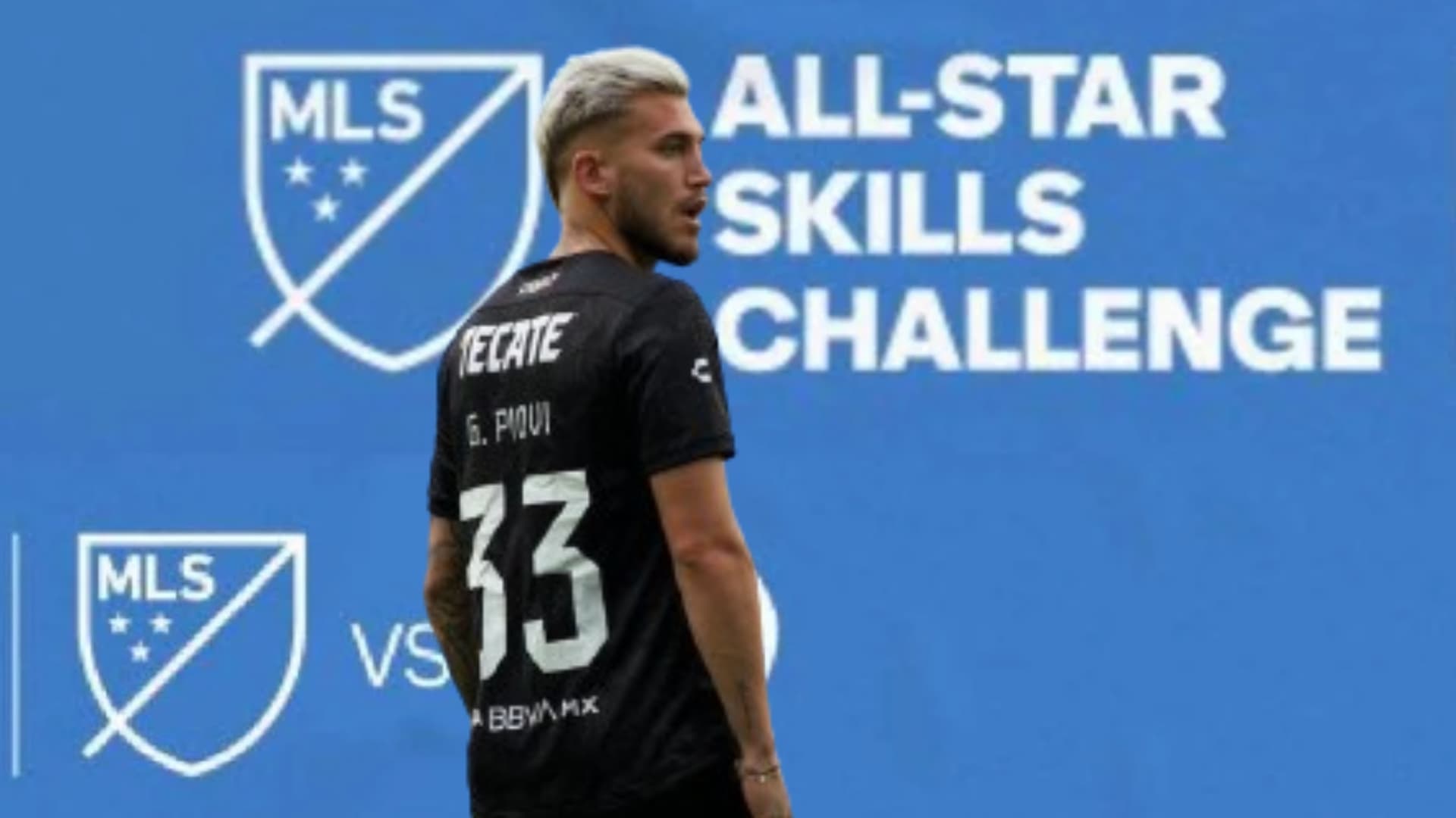 Gonzalo Piovi en el Skills Challenge 2024 / Foto: @MLS / Redes