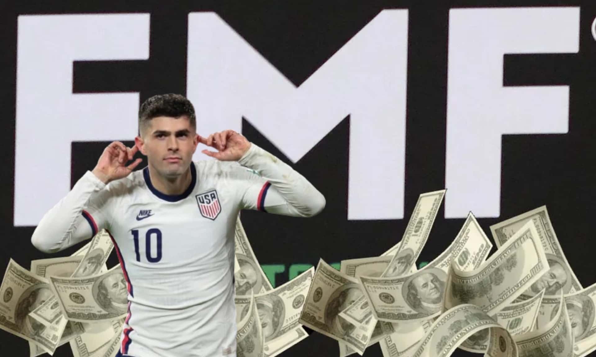 Gráfica de la Federación Mexicana de Fútbol y dinero (Fuente: Medio Tiempo)