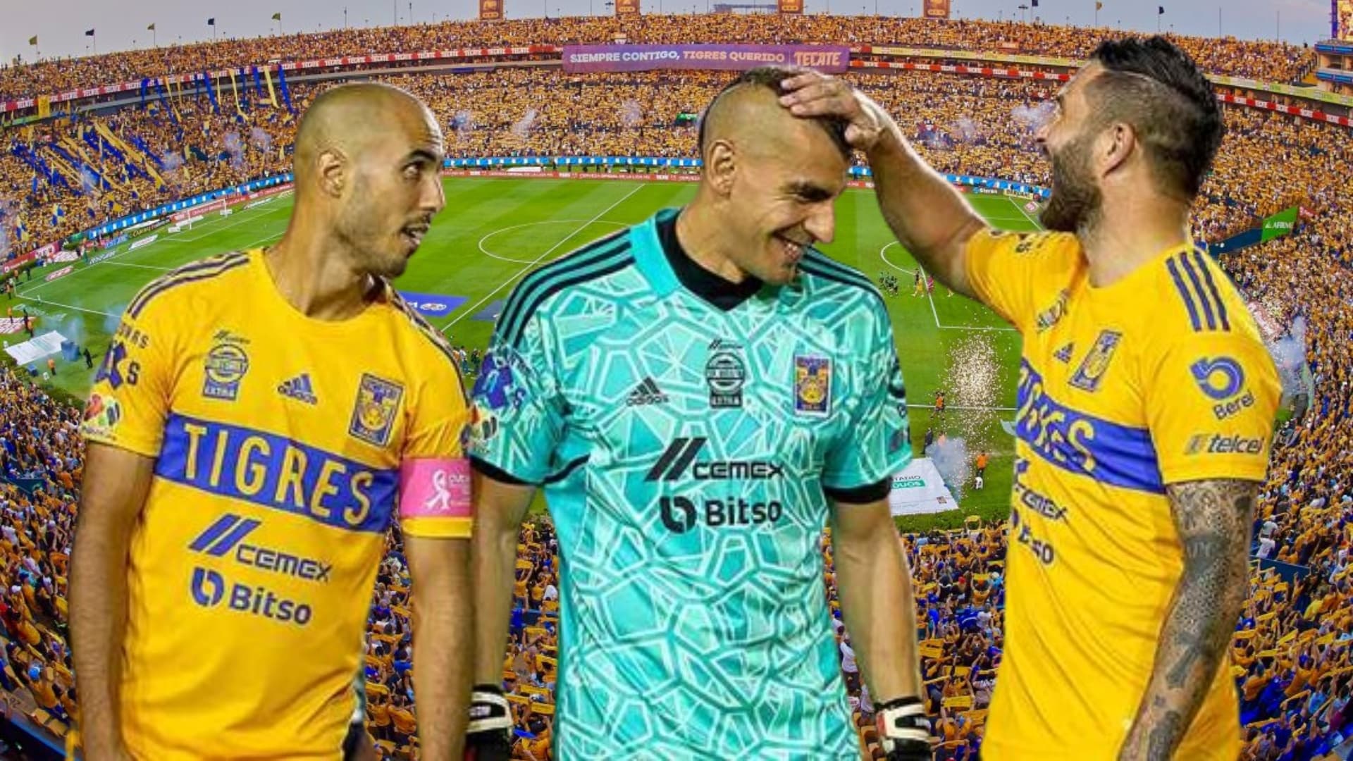 Guido Rodríguez, Nahuel Guzmán y André Gignac / Imagen: Once Diario