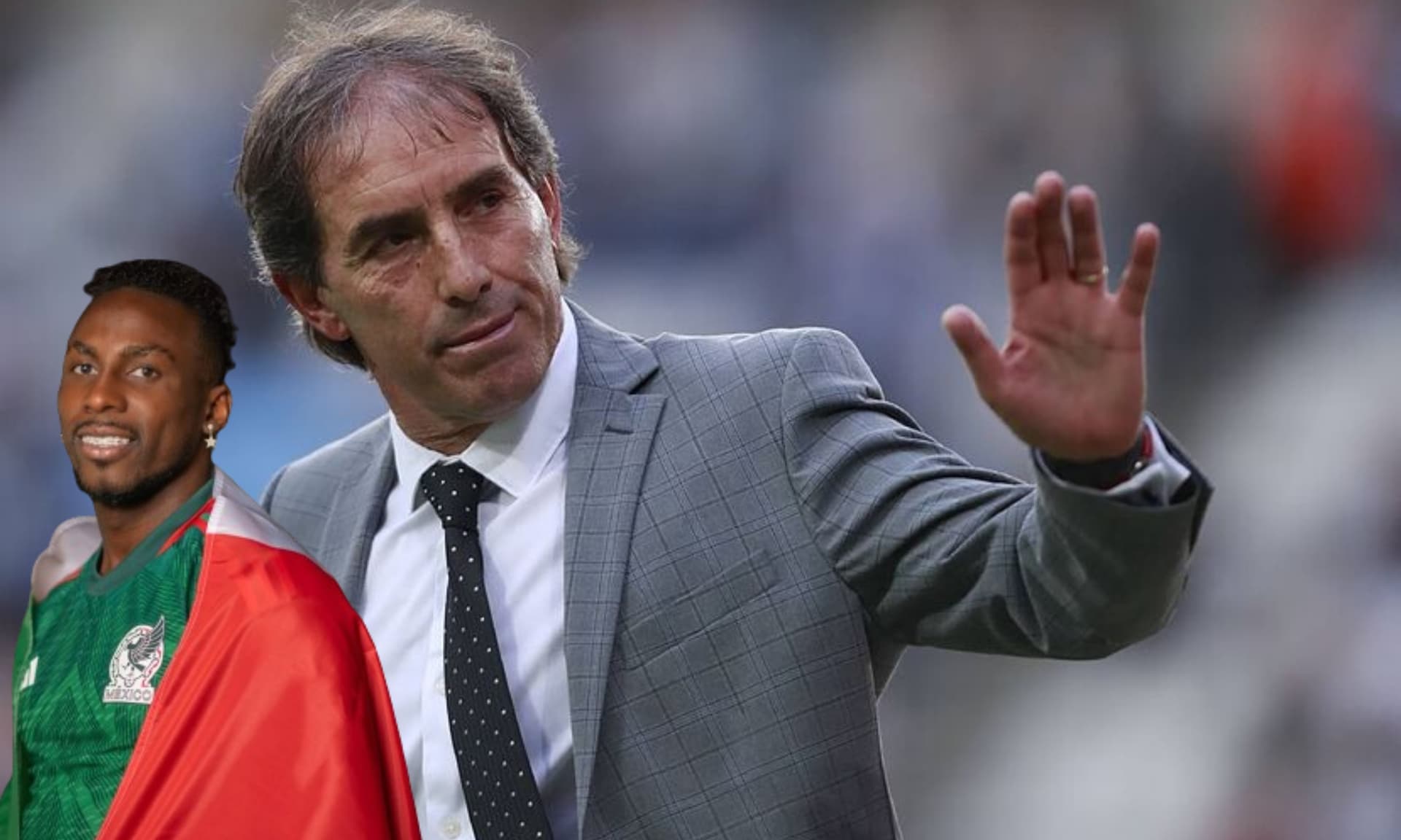 Guillermo Almada dirigiendo al combinado de Pachuca / Marca