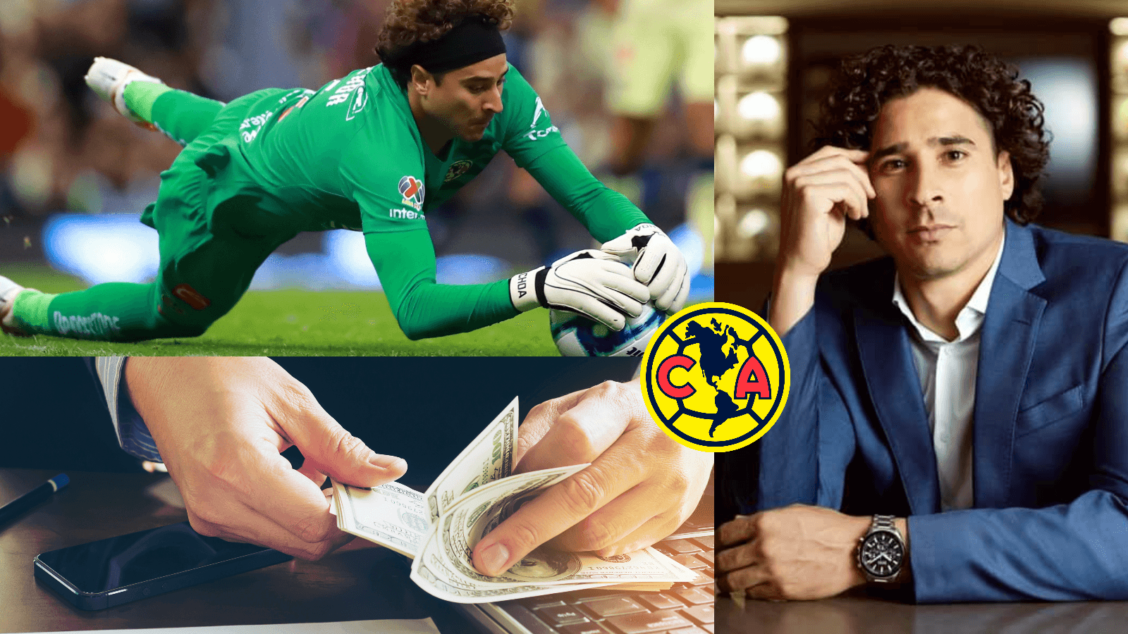 Guillermo Ochoa a sus 36 años es uno de los jugadores que más lucra en la Liga MX, pero también gracias a sus empresas