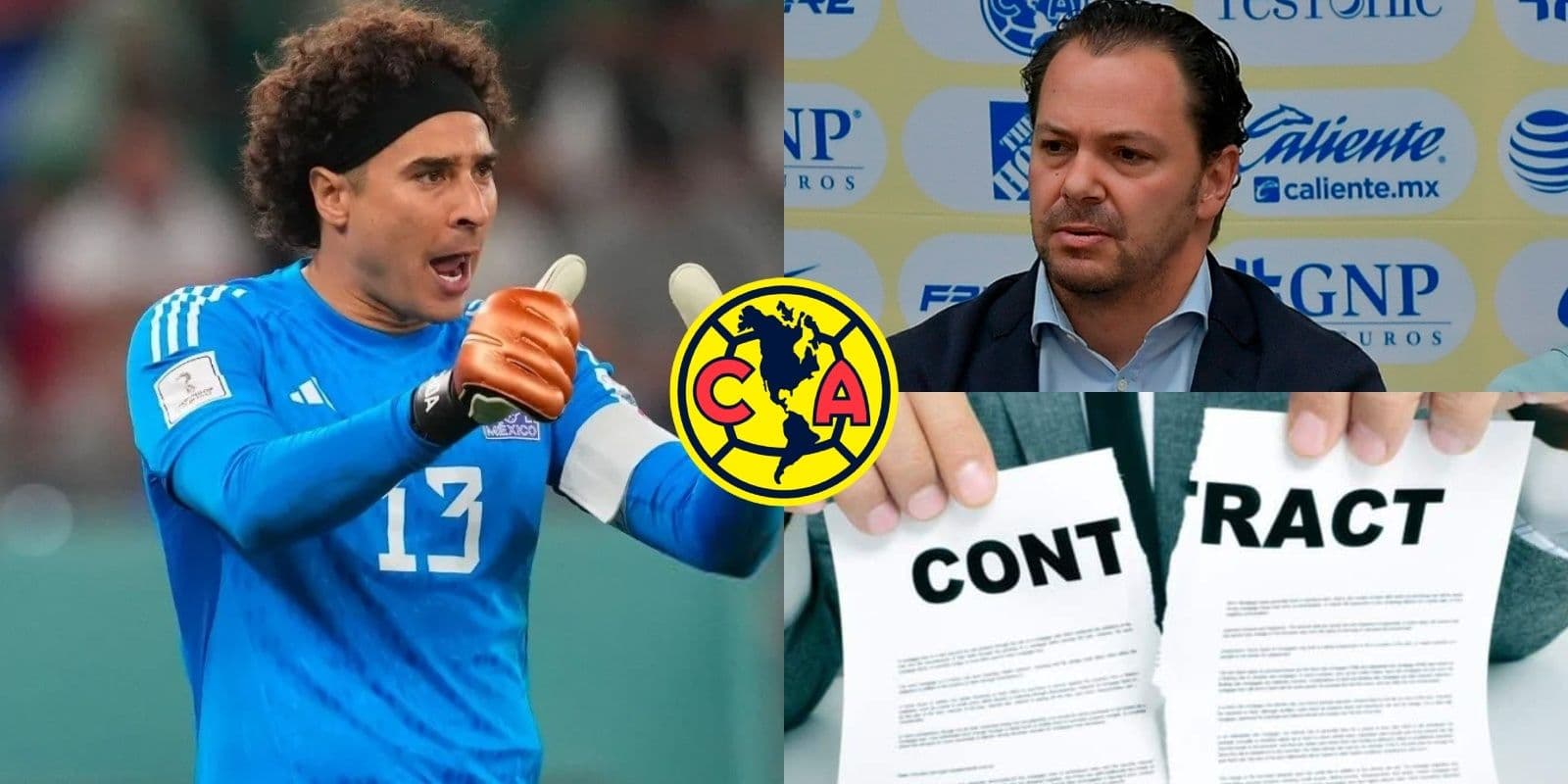 Guillermo Ochoa apunta a decirle adiós al América y buscar nuevo equipo la siguiente temporada