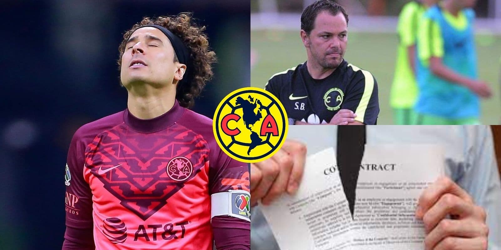 Guillermo Ochoa aún no renueva con el América y el culpable de todo esto sería Santiago Baños.