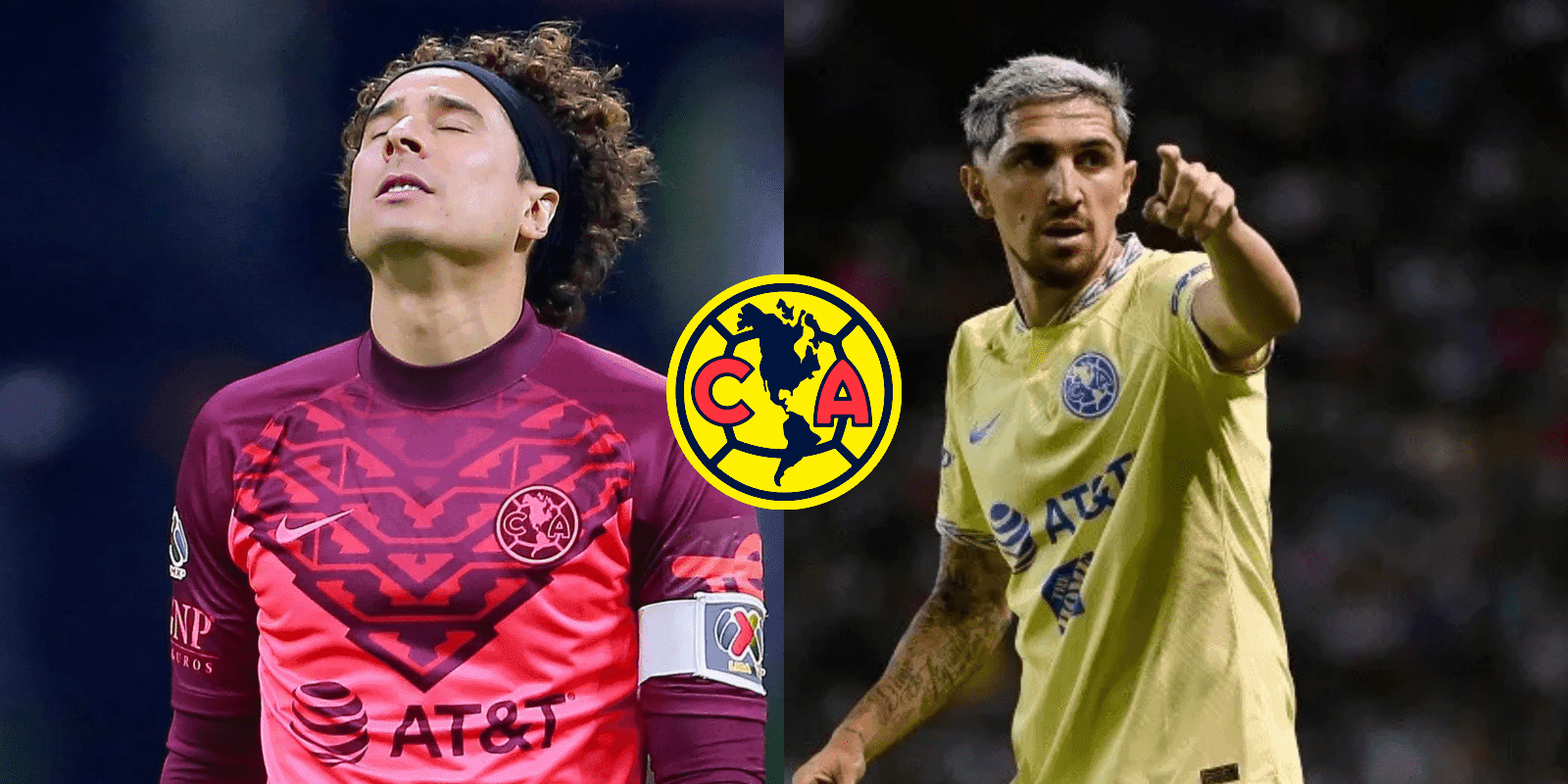 Guillermo Ochoa demuestra que no todo es buen ambiente en el vestidor de América.