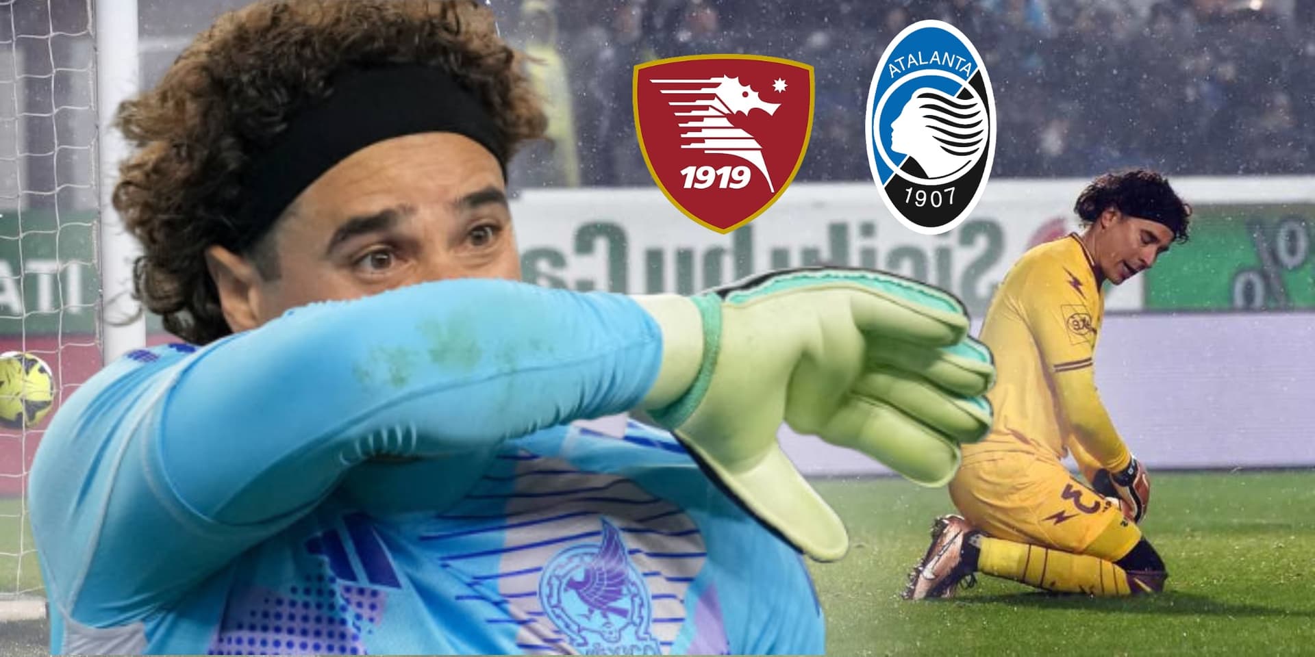 Guillermo Ochoa durante la derrota de Salernitana ante Atalanta 2022-2023 / Foto: Getty Images