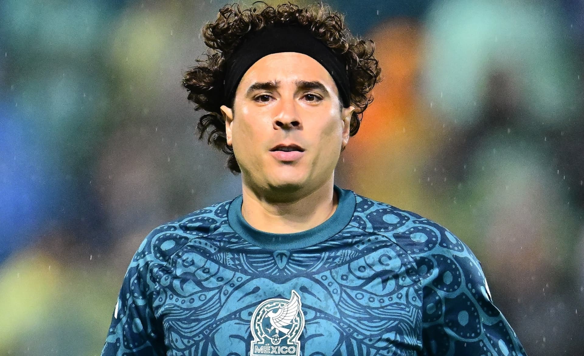 Guillermo Ochoa en una práctica en la selección mexicana (Fuente: Mexsports)